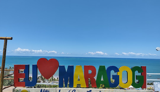 Placa MARAGOGI na praia
