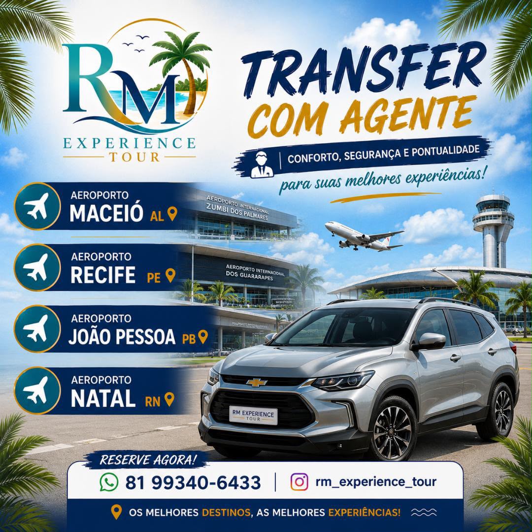 Transfer com agente — aeroportos