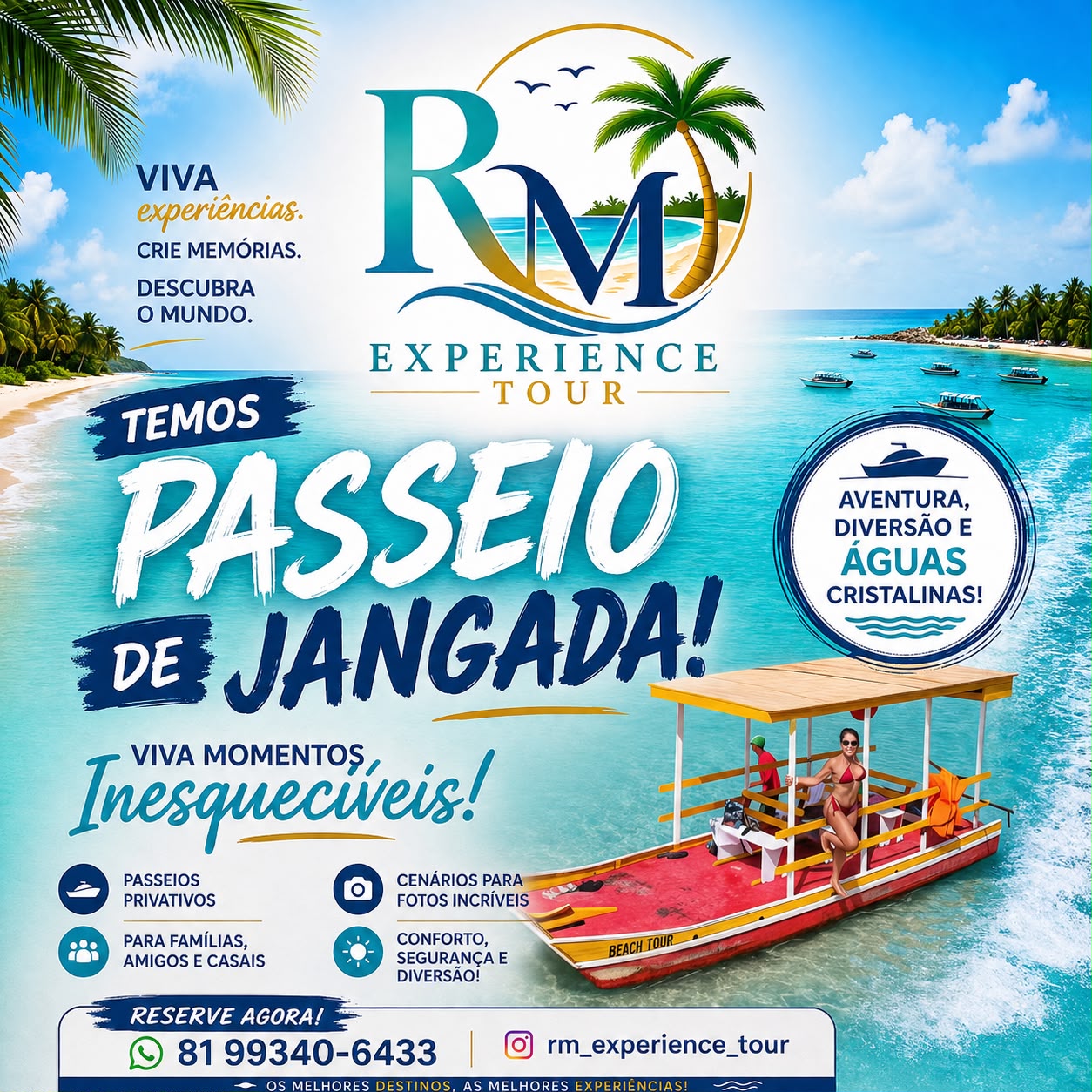 Passeio de Jangada